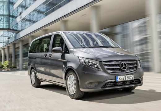 Mercedes-Benz Vito 109 CDI Tourer Kompakt (2014-2015) Front + rechts