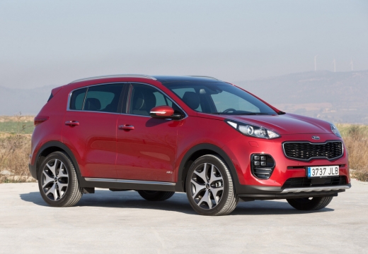 Kia Sportage 1.6 GDI 2WD (seit 2016) Front + rechts